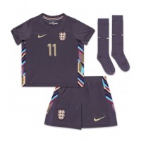 Maglia Calcio Inghilterra Phil Foden #11 Seconda Divisa Bambino Europei 2024 Manica Corta (+ pantaloncini)